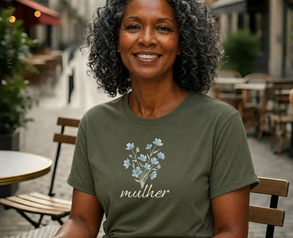 Mulher Botanical Tee | Portuguese Woman Shirt