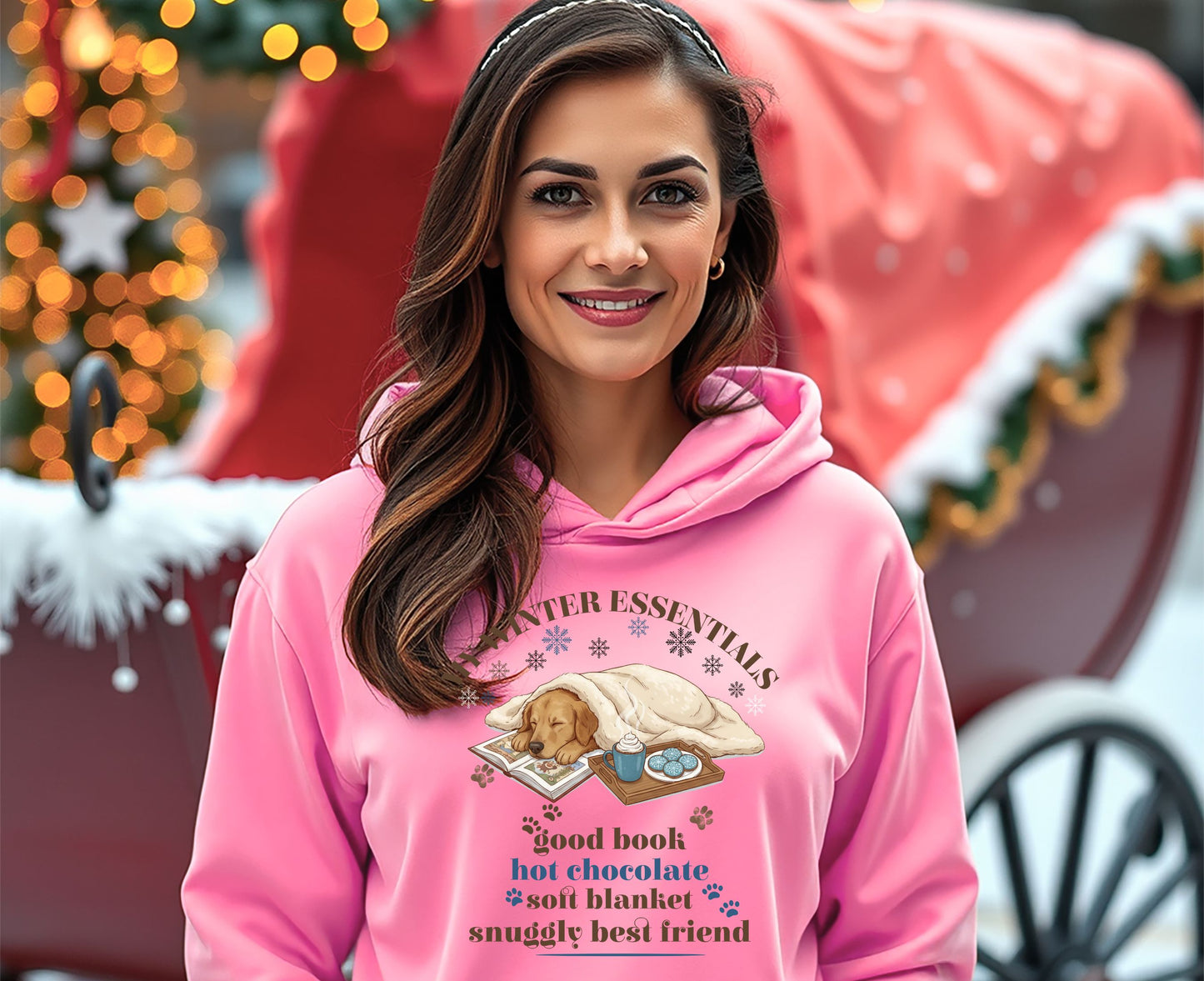 Winter Essentials Snuggle Best Friend Hoodie