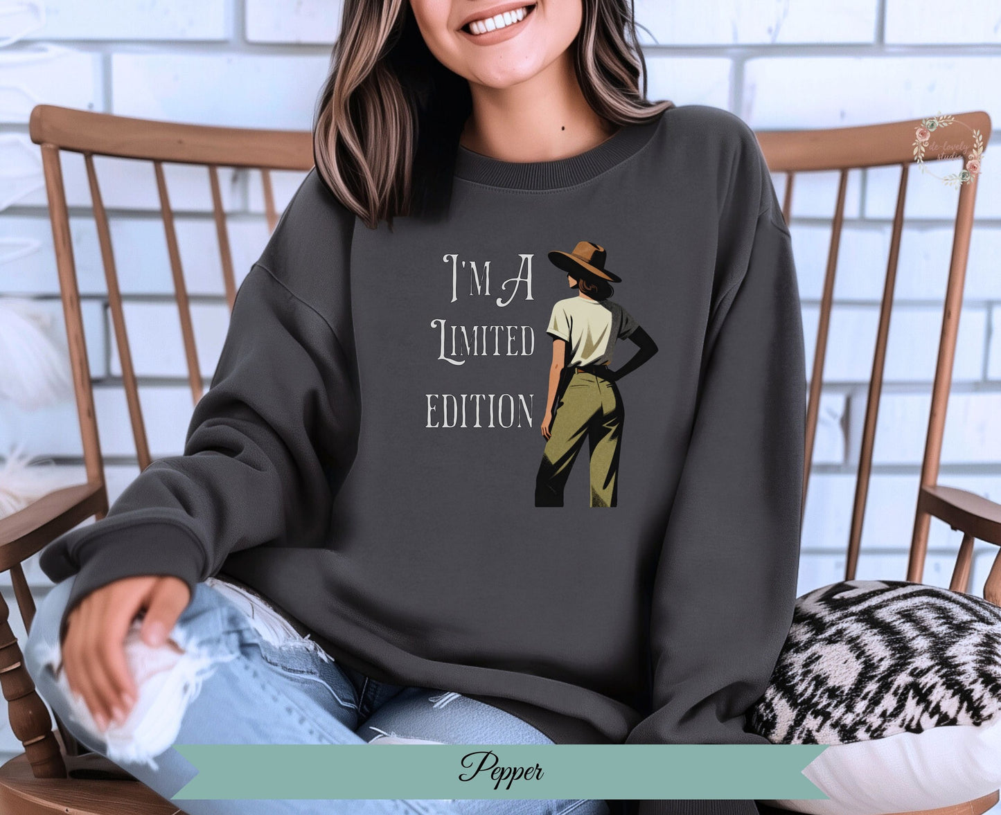 I'm A Limited Edition Print Graphic Long Sleeve Shirt