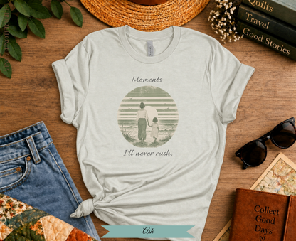 Moments I'll Never Rush. Comfort Colors Tee