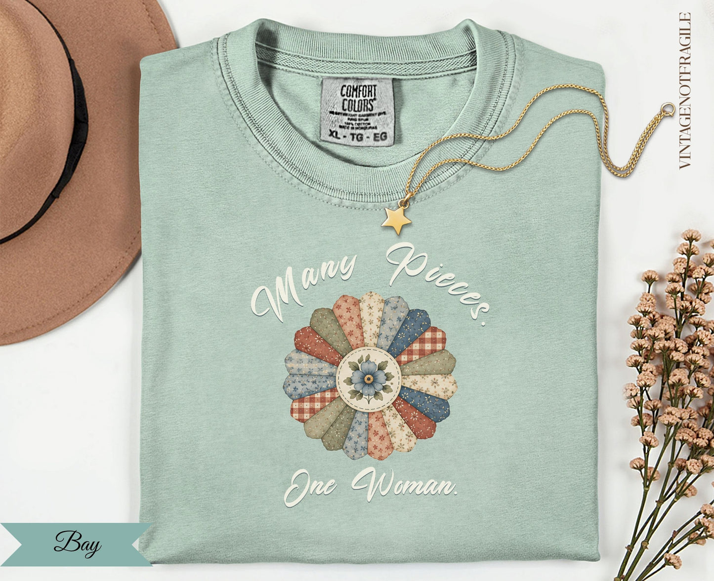 Many Pieces One Woman Dresden Tee
