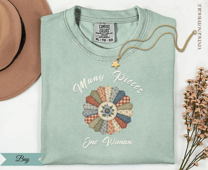 Many Pieces One Woman Dresden Tee