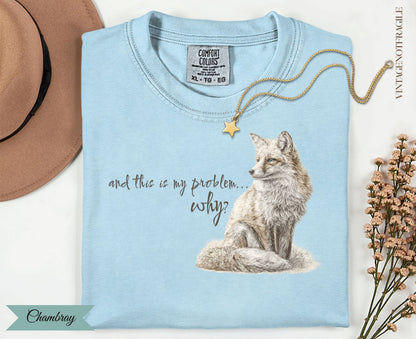 And This Is My Problem Why Fox Tee