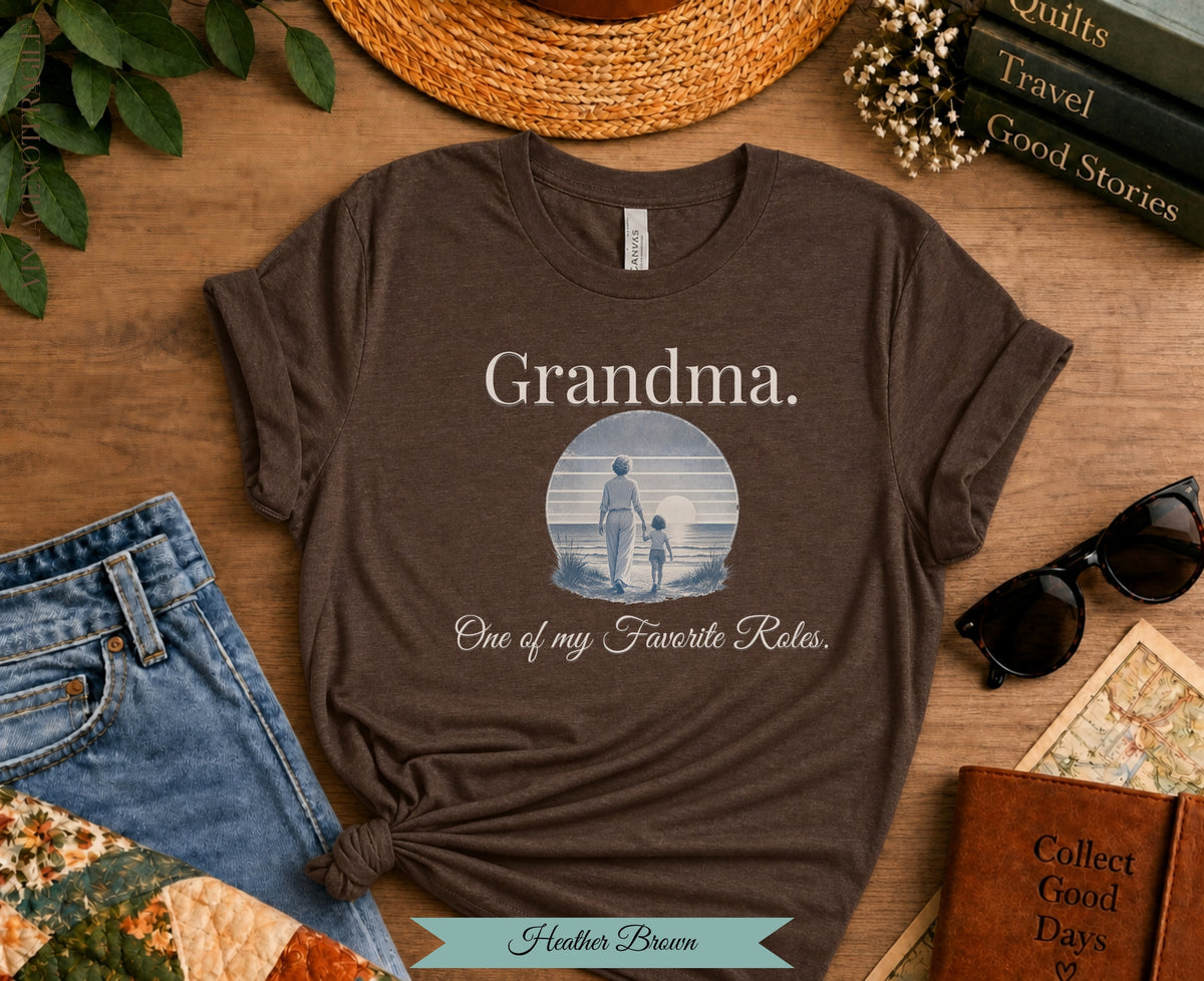 Grandma One of My Favorite Roles Tee | Vintage Not Fragile