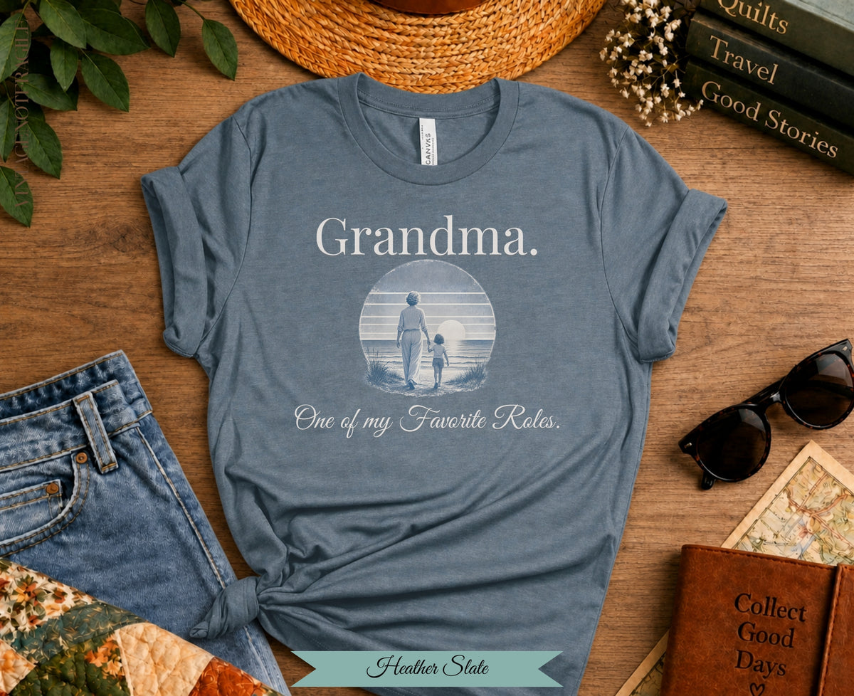 Grandma One of My Favorite Roles Tee | Vintage Not Fragile