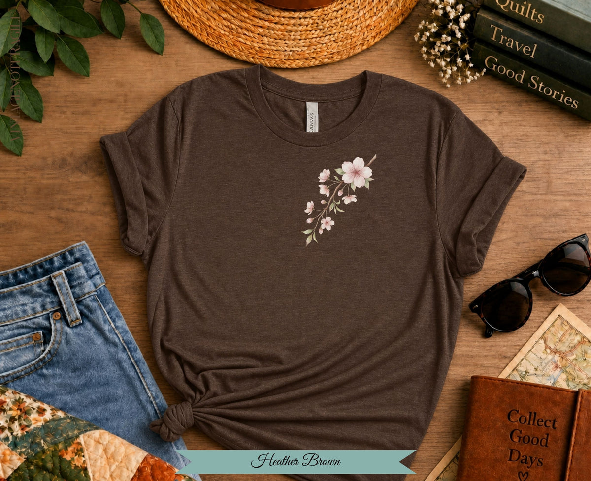 Cherry Blossom Botanical Tee