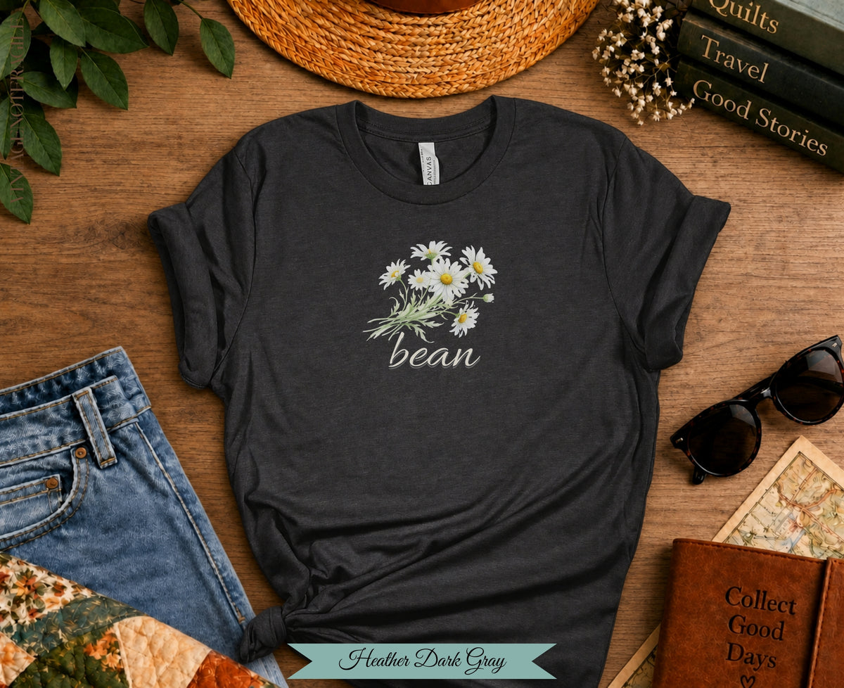 Bean Botanical Tee | Irish Gaelic Woman Shirt