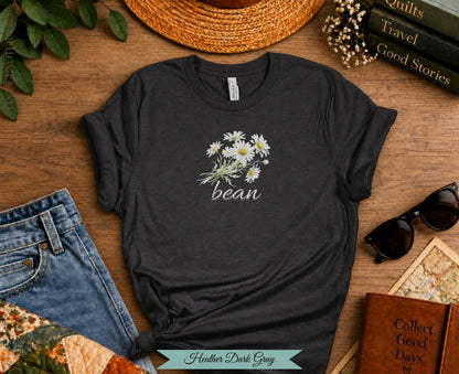 Bean Botanical Tee | Irish Gaelic Woman Shirt