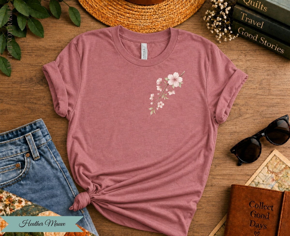 Cherry Blossom Botanical Tee