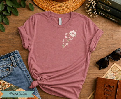 Cherry Blossom Botanical Tee