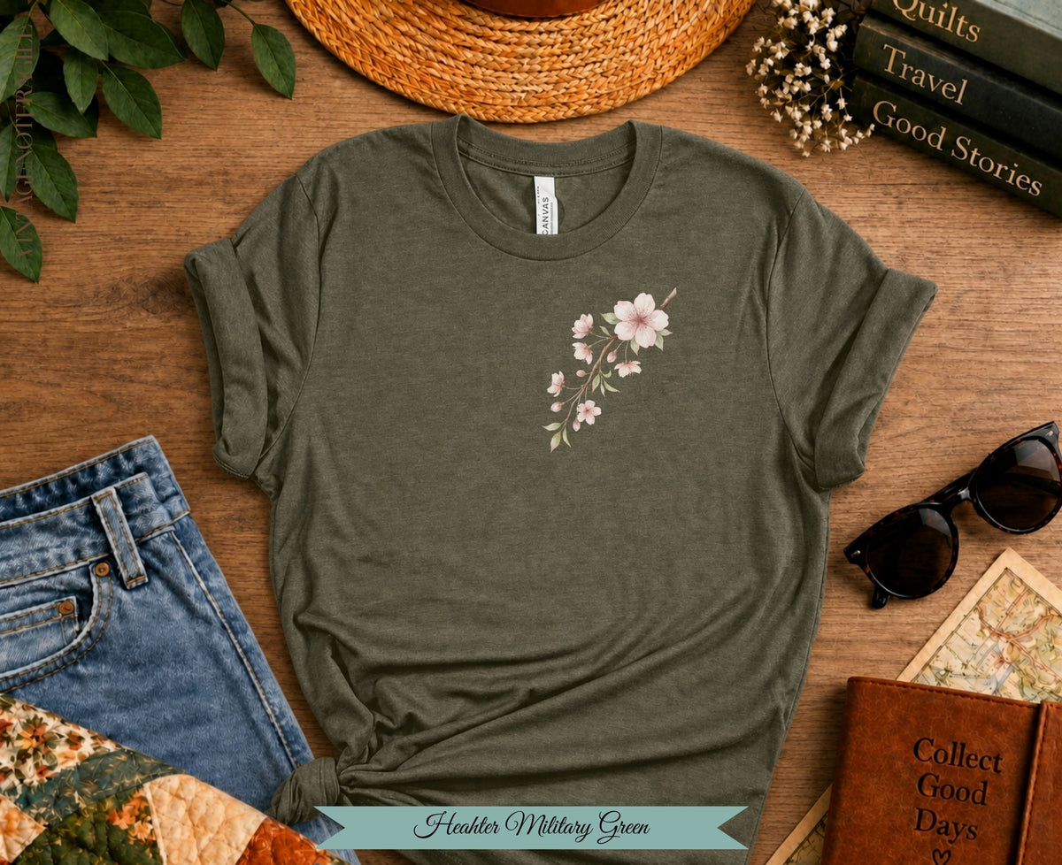 Cherry Blossom Botanical Tee