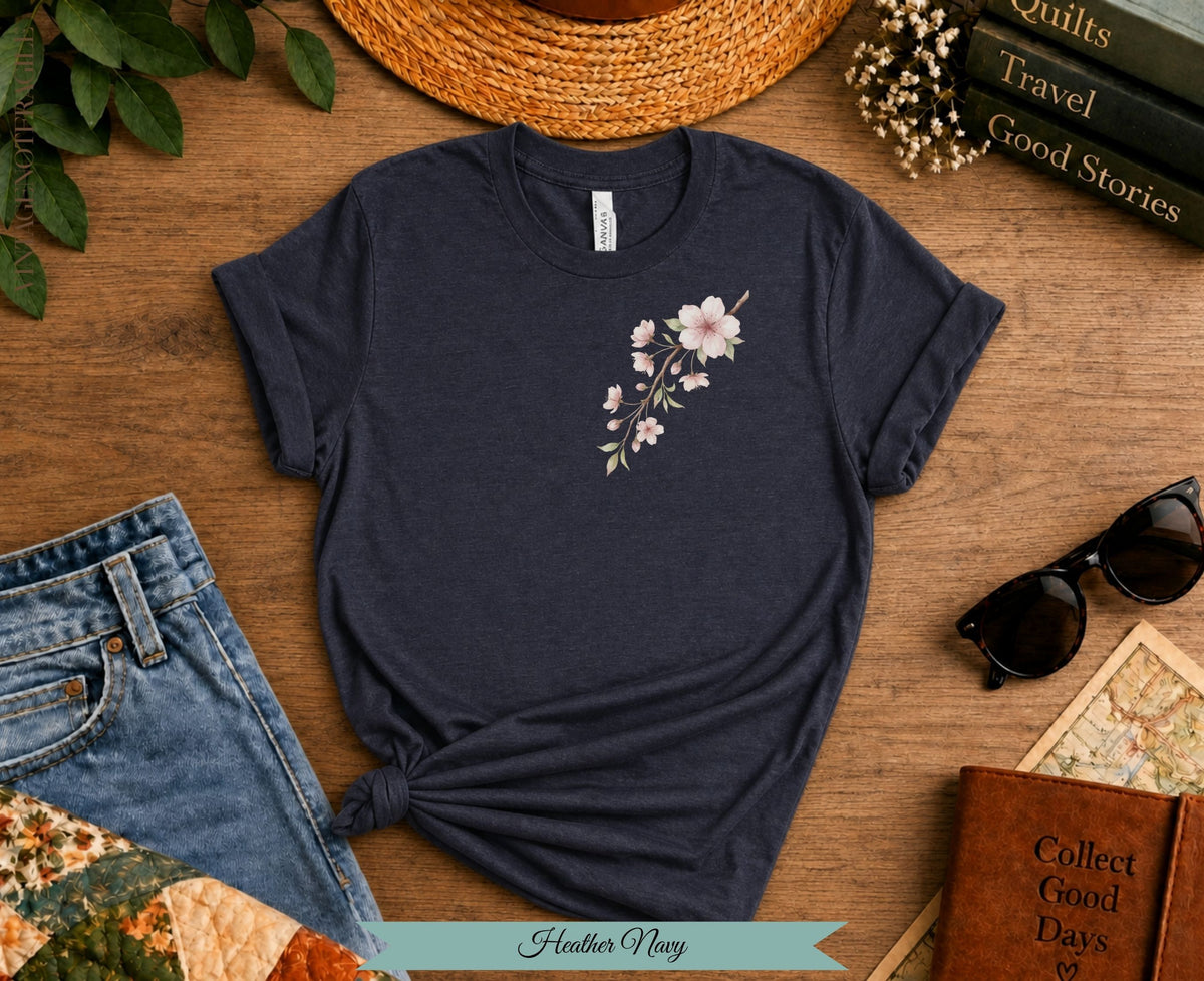 Cherry Blossom Botanical Tee