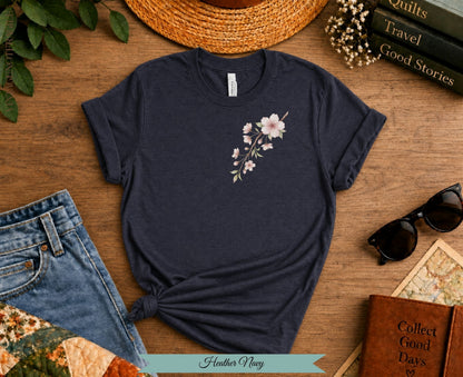 Cherry Blossom Botanical Tee