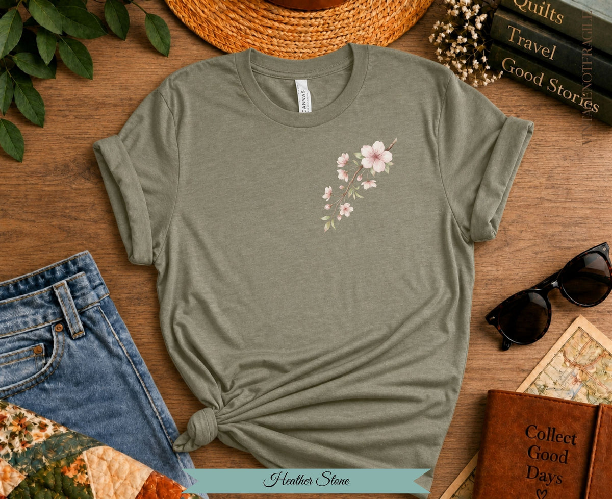 Cherry Blossom Botanical Tee