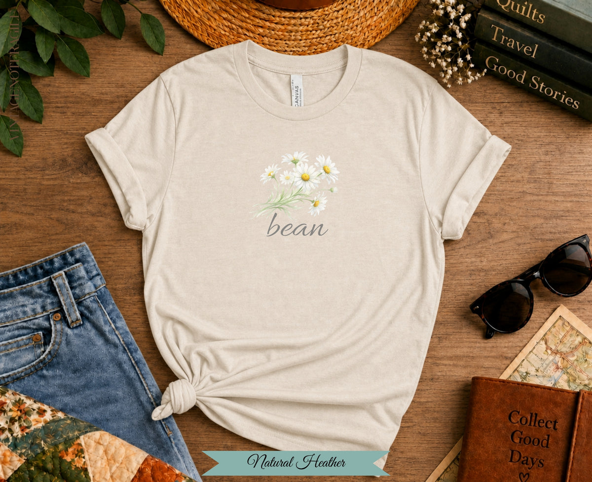 Bean Botanical Tee | Irish Gaelic Woman Shirt