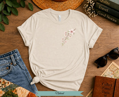 Cherry Blossom Botanical Tee