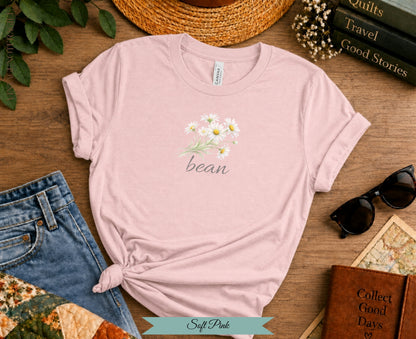 Bean Botanical Tee | Irish Gaelic Woman Shirt
