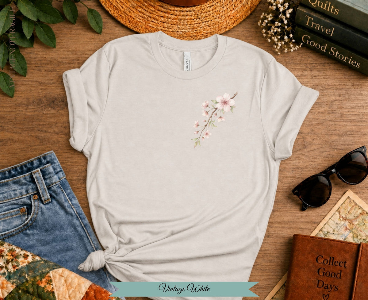 Cherry Blossom Botanical Tee