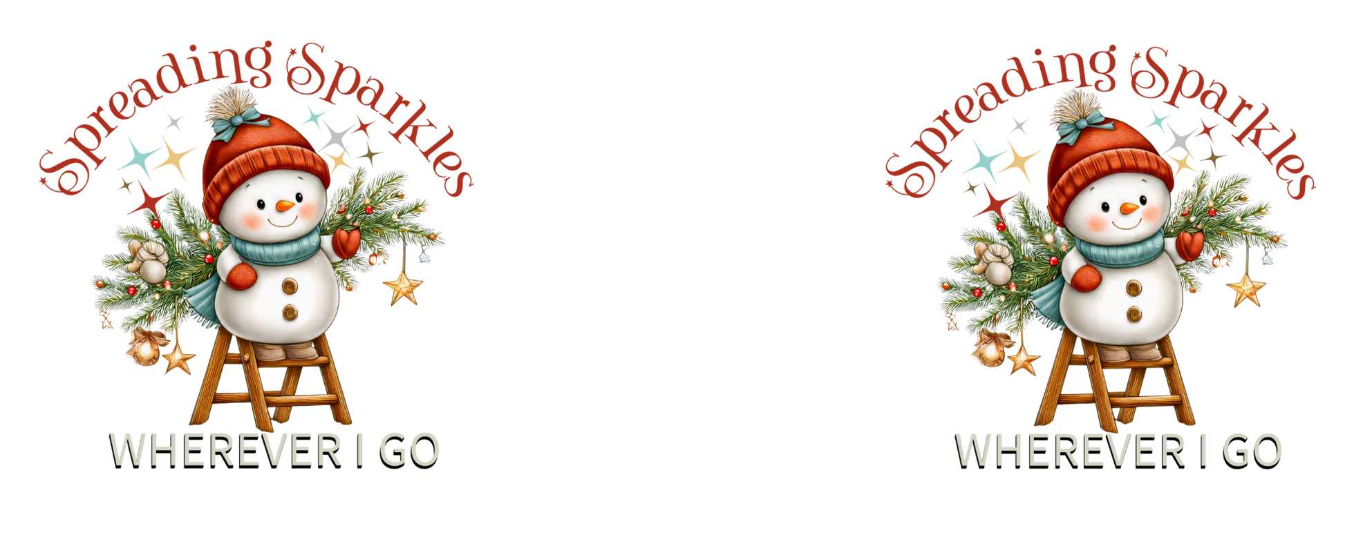 Spreading Sparkles Wherever I Go Christmas product