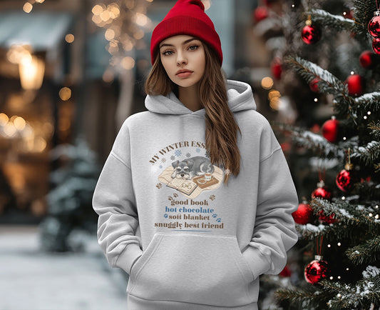 My Winter Essentials Cozy Hoodie for Snuggle Weather