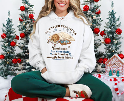 My Winter Essentials Cozy Hooded Sweatshirt